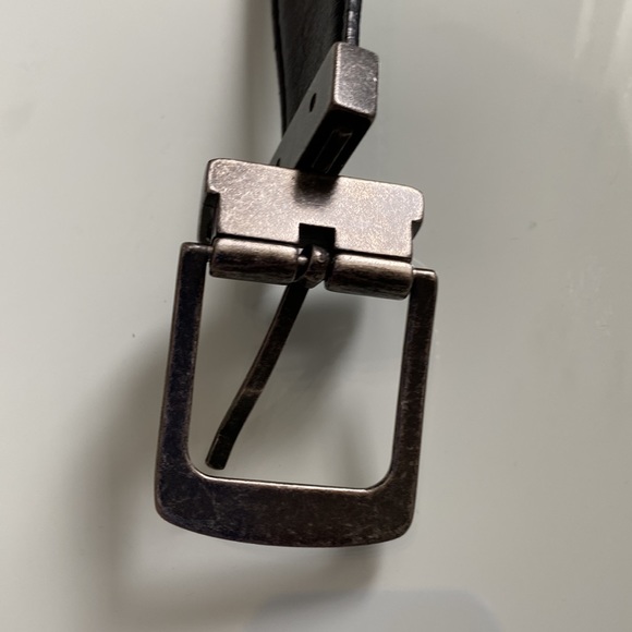 Reversible black and camouflage Belt - faux leather - Picture 5 of 9